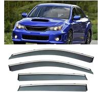 4pcs Car Wind Deflectors for Subaru Impreza 2010-2014, Side Window Sun Rain Guard Driving Comfort with Window Visors
