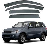 4Pcs Car Wind Deflectors for Suzuki Grand Vitara MK3-JT 2005-2013, Deflector Shield Bugshield Side Window Sun Rain Guards Window Visor Car Accessories