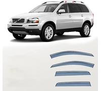 4pcs Car Wind Deflectors for Volvo XC90 P2 2006-2014, Side Window Sun Rain Guard Driving Comfort with Window Visors