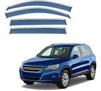 4pcs Car Wind Deflectors for VW Tiguan MK1/5N 2007-2015, Side Window Sun Rain Guard Driving Comfort with Window Visors
