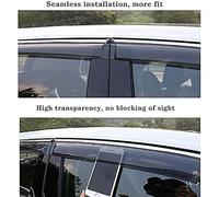 4pcs Car Wind Deflectors Side Door Window Visor for BMW X7 G07 2019-2022, Car Deflector Windproof Rain Smoke Guards Vent Cover Shield Accessories