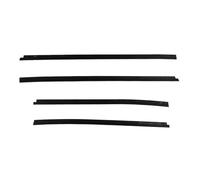 4Pcs Car Window Inner Weatherstrip Black For Hilux 4 Doors 2004-2015 Moulding Trim Precision