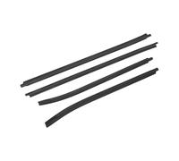 4Pcs Car Window Moulding Trims Rubber Replacement For Toyota For Hilux SR5 For VIGO MK6 PICKUP 2005-2015 681610K010 681620K010 Car Door Edge Protector
