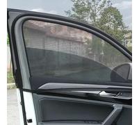 4Pcs Car Window Sunshade for Chevrolet Corvette C8 E-Ray 2025 2026, Mesh Mosquito Net Breathable UV Protection Black Privacy Protector Screen