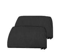 4Pcs Car Window Sunshade Mesh UV Protective Breathable Curtain Prevent Mosquito Auto Rear Side Visor Cover Sunshade Windscreen Protection Set(2)