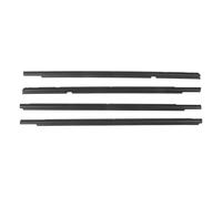 4Pcs Car Window Weatherstrip Auto Door Belt Outer Sealing Seal Strip for Mitsubishi for Lancer 2008-2017
