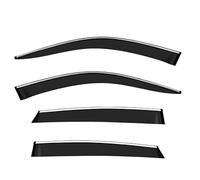4Pcs Car Window Wind Deflectors, for Benz GLC Coupe C253 2016-2021 Side Door Stick-On Rain Deflector Sun Visors Shield Accessories Car Accessories