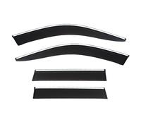 4Pcs Car Window Wind Deflectors, for Benz GLE Coupe C167 2020+ Side Door Stick-On Rain Deflector Sun Visors Shield Accessories Car Accessories