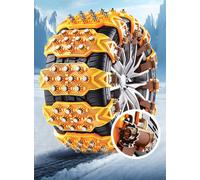 4Pcs Car Winter Snow Tire Chains Anti Skid Tool