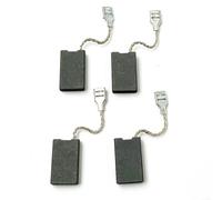 4PCS Carbon Brushes 16x6x8mm for Bosch for gsh 11E Demolition Hammer | Fits for bosch for gsh 11E, 10DC, 11DE models, restores electric braking, prevents motor sparking, metal mix