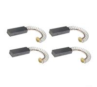 4Pcs Carbon Brushes 30mm, Motor Brush Replacement Set for Electric Drill and Power Tool Repair, Carbon with Copper Contacts and Brass Spring Seat