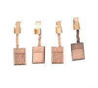 4pcs Carbon Brushes for For DTD146 DHP456 DHP458 BHP456 BDF446 BHP454 CB440 194427-5 Compatible with 18V and 14.4V Tools