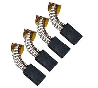 4pcs Carbon Brushes for Makita CB105 CB-105 181038-5 Rotary and Demolition Hammers HR1820 HR1800 HR2010 HR2510 HR3520 HM0810T HK0810 HK1800 - Replacement Motor Brushes