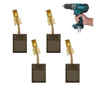 4PCS Carbon Brushes for Makita CB440 Carbon Brushes Carbon Brushes for Power Tools Electric Tool Carbon Motor Brushes for DHP458 DTD146 DTD152 195021-6 194427-5 194159-4 Electric Power Tool