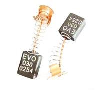 4pcs Carbon Brushes for RAGE3-S & Fury 3-S Miter Saws 210mm E113 - Replacement Motor Brush Set Compatible with Evolution Power Tools, 6x11x16mm