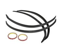 4PCS Carbon Fiber Car Wheel Eyebrow