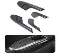 4PCS Carbon Fiber Door Armrest Covers for Honda For Civic, Designed for Replacement Installation, Easy to Use