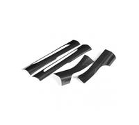 4Pcs Carbon Fiber Inner Door Sill Cover Trim Sticker for Porsche Macan (2014-2020)