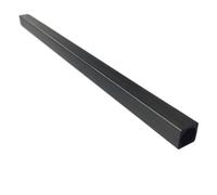 4pcs Carbon Fiber Square Tubes Length 500mm, Width 3-8mm High Intensity Carbon Fiber Square Hollow Rods(8x8x6mm)