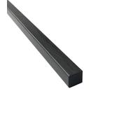 4pcs Carbon Fibre Pultruded Solid Square Rod, High Strength Fiber, 50cm Matte Round Bar(6mm)