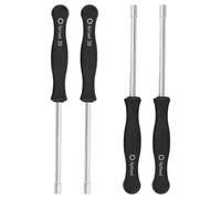 4pcs Carburetor Adjustment Tool Kit, 21-Teeth & 20-Teeth Splined Adjusting Tool for Poulan Husqvarna StihL Homelite Weed Eater Craftman Echo Chainsaws Trimmers & Blowers