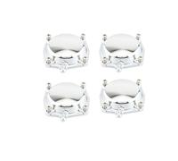 4PCS Carburetor Carb Diaphragm Top Cap Cover For YAMAHA V-max1200 1994-2007 Aluminum