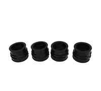 4PCS Carburetor Intake Manifold Boot Replacement for GPZ900R ZX900A 1990-1994 | Durable Rubber Design