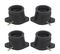 4pcs Carburetor Pad Plastic Outlet Intake Manifold Interface Glue Compatible With XJR1200 XJR1200SP XJR1300 FJR1300 Motorcycle Engine Parts