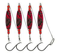 4PCS Catfish Floats Rigs High Visibility Fishing Bobber Cat Fishing Floats Catfish Rattle Floats Foam Peg Floats