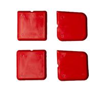 4PCS Caulk Tool Kit Silicone Joint Sealant Spreader Hestalus Scraper Edge Repair Tool Multifunctional Scraper Set