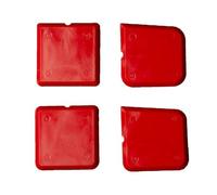 4PCS Caulk Tool Kit Silicone Joint Sealant Spreader Hestalus Scraper Edge Repair Tool Multifunctional Scraper Set