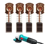 4PCS CB430 Carbon Brushes Carbon Brushes for Makita 18V Angle Grinders Compatible with Models BHR200 BGA450 BGA452 DGA452 and More Part Number 191971-3