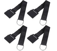 4pcs Cello Antiskid Plate Adjustable 40 to 70cm for Double Bass | Resin Build, Black Finish, Portable Foldable Design, Anchor Fitting, Stop Slipping Support
