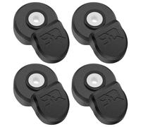 4Pcs Ceramic Filament Inlets for X1 3D Printer Wear Resistance High Hardness Filament Feeder Parts Easy Snap in Installation for Protection