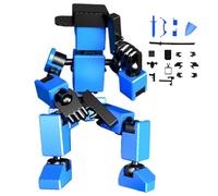 4PCS Changeable 3d Printed Action Figure ABS 5x9.5cm Movable Robot Action Figure, Stop Motion Figures, Multi-jointed Movable Actions Figures, Versatile ActionFigure Set For Friends, Kids, Collections