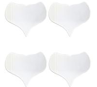 4PCS Chest Wrinkle Pads, Reusable Silicone Chest Wrinkle Pads, Neckline Patches and Anti-Wrinkle Patches, Overnight Remover Whilst Sleeping | Travel-Friendly