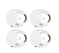 4pcs Child Safety Door Handle Protector White Plastic Anti-Collision Cover