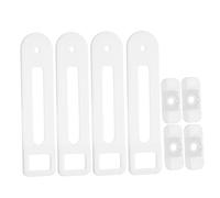 4pcs Childproof Cabinet Locks Plastic Latches for Doors