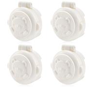 4Pcs Children Safety Button Security Lock, Button Safety Lock Prevent from Baby Pressing, Car Computer Washing Machine Start Button Protection Cover