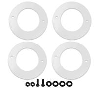 4PCS Chimney Insulation Wool Parts, Heat Resistant Gasket Replacement for Traeger/Pit Boss and Camp Chef Wood Pellet Grill Smokers