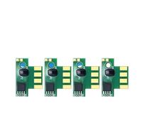 4pcs Chip EUR 71B20K0 Compatible With Lexmark CS317 | Fits CS317dn CS417 CS417dn CS517 CX317 CX317dn CX417de CX517; Includes 71B20C0 71B20M0 71B20Y0 3K/2.3K