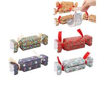 4PCS Christmas Money Box for Cash Gift Pull,Funny Surprise Box Money Gift B-ox for Kids Adults with 40 Transparent Bags,Fun Ways to Give Cash Gifts,DIY Candy Christmas Money Holders for Cash