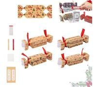 4PCS Christmas Money Box for Cash Gift Pull,Surprise Money Holder for Kids Adults with 40Pcs Transparent Bags - Money Roll Pull Pouch,Fun Ways to Give Cash As A Gift for Your Loved Ones (Set3)