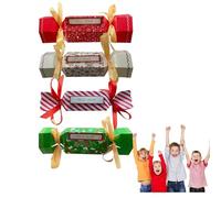 4Pcs Christmas Surprise Money Pull Pouch, Money Box For Cash Christmas Money Pull Out Kit DIY Kit With Cash Pouch, Candy Box, Purse