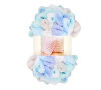 4pcs Chunky Chenille Yarn for Hand Woven Blanket, Finger Loop Yarn, Soft Thread, Hand Woven Scarf, Crochet Knitted Blanket, 100g/Ball(Color-29)
