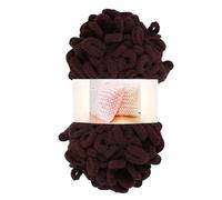 4pcs Chunky Chenille Yarn for Hand Woven Blanket, Finger Loop Yarn, Soft Thread, Hand Woven Scarf, Crochet Knitted Blanket, 100g/Ball(Color-19)