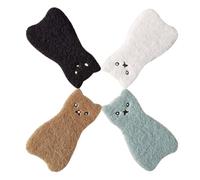 4PCS Cleaning Sponge Cat Shaped Sponges Pad Set Absorbent And Quick Drying Perfect For Everyday Cleaning