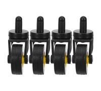 4pcs Cleaning Trolley Swivel Caster Wheels Plastic Replacement