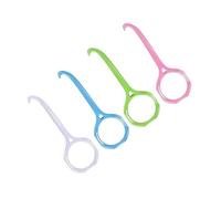4Pcs Clear Aligner Removal Tool for Invisalign Removable Braces，Personal Orthodontic Supplies (Pink, Blue, Green, White)