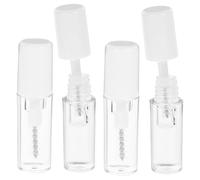 4Pcs Clear Brow Gel Sweat Eyebrow Liquid for Women Lightweight Transparent Formula for Easy Styling Durable Hold for Travel and Daily Use